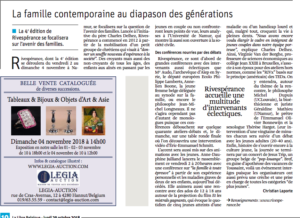 Lire la suite à propos de l’article LLB lundi 29 octobre 2018 – La famille contemporaine au diapason des générations